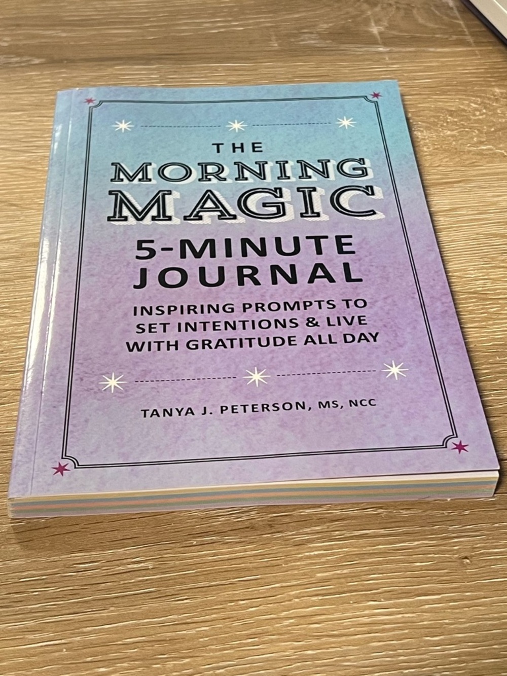 The Morning Magic 5-Minute Journal - Purple Ombre